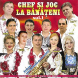 CD Chef Și Joc La Bănățeni Vol.1, original, Populara