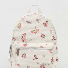 Desigual rucsac DELIRIUM MOMBASA MINI femei, culoarea bej, mic, modelator, 24SAKP15