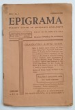 EPIGRAMA , BULETIN LUNAR AL EPIGRAMEI ROMANESTI , NR. 3 , 1939