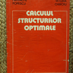 Calculul structurilor optimale- Hristache Popescu, Veturia Chiroiu
