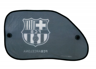 Parasolare auto laterale FC Barcelona 38X65cm, 2buc. Kft Auto foto