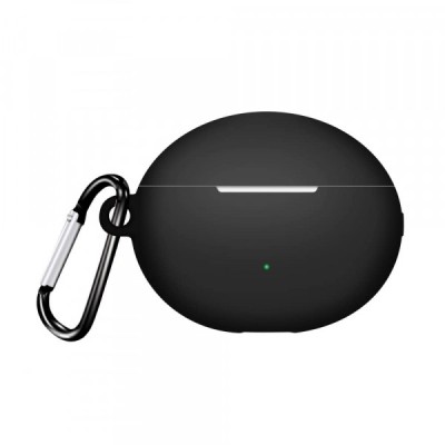 Husa Techsuit Silicone Case pentru Huawei FreeBuds 5i, Neagra foto