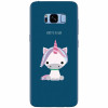 Husa silicon pentru Samsung S8 Plus, Horn To Be Wild Cute Unicorn