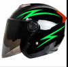 CASCA OPEN FACE MOTOCICLETE MT STREET +ochelari incorporati,M