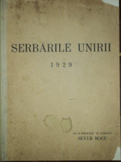 SERBARILE UNIRII 1929 foto