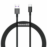 CABLU alimentare si date Baseus Superior Fast Charging Data Cable pt. smartphone USB la USB Type-C 66W 1m negru &amp;quot;CATYS-01&amp;quot; (timbru verde 0.0