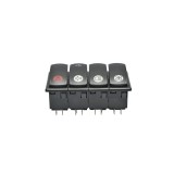 Panou comanda, comutator 4 butoane universal Cod: DISKX46, Oem