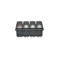 Panou comanda, comutator 4 butoane universal Cod: DISKX46