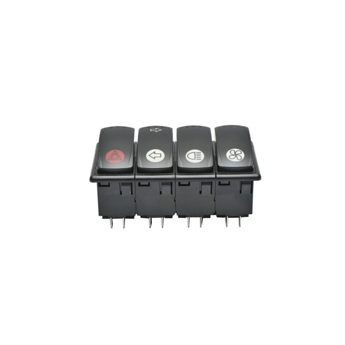 Panou comanda, comutator 4 butoane universal Cod: DISKX46