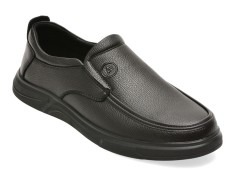 Pantofi BITE THE BULLET negri, 89635, din piele naturala