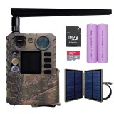Set cameră de v&acirc;nătoare Boly Guard Draco BG410-MSFP 4G cu trimitere e-mail și cloud, cu panou solar