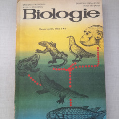 Biologie manual pentru clasa a X a - 1979 - Grigore Strungaru