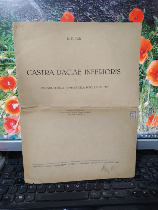 D. Tudor, Castra Daciae Inferioris, IV, ... Bivolari pe Olt, București 1943, 192