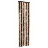 Cumpara ieftin Perdea pentru insecte, bej si maro deschis, 56x185 cm, Chenille