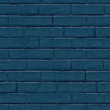 Noordwand Tapet &bdquo;Good Vibes Brick Wall&rdquo;, albastru