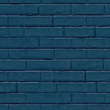 Noordwand Tapet &bdquo;Good Vibes Brick Wall&rdquo;, albastru