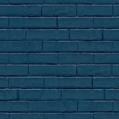 Noordwand Tapet &amp;bdquo;Good Vibes Brick Wall&amp;rdquo;, albastru foto