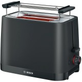 Prajitor de paine MyMoment TAT3M123, 2 felii, 950W, negru