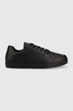 Cumpara ieftin Trussardi sneakers din piele Perlite Basket Low culoarea negru