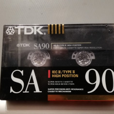 caseta audio chrome TDK SA 90 - made in Japan - stare: Sigilata