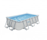 Piscina Familie Relaxare Dreptunghiulara Cadru Metal 400 x 200 x 100cm