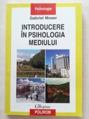 Introducere in psihologia mediului- Gabriel Moser