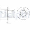 DELPHI BG9104 Disc frana