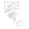 Carcasa oglinda exterioara Seat Arona, 09.2017-; Ibiza, 10.2017-; Leon (5f), 11.2012-, partea Stanga, carcasa neagra, Aftermarket