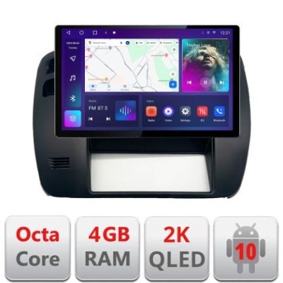 Navigatie Nissan Patrol 2000-2005 Qled 2K Octa Core 4+64 LTE 4G DSP Wifi 5Ghz android auto carplay radio gps internet kit-patrol-old+EDT-E413-2K CarSt foto