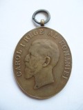 ROMANIA - MEDALIE CAROL I , 1906 -IN AMINTIREA ANULUI AL 40-LEA AL CAPITANIEI MELE , IM 1.238