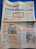 ziarul magazin 26 septembrie 1964 - autocamionul carpati la uzina din brasov,olimpiada de la tokio,florin piersic in harap alb,sica alexandrescu