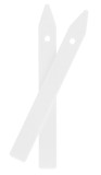 Etichete marcatoare pentru plante si flori Strend Pro, 12 cm, set 30 buc