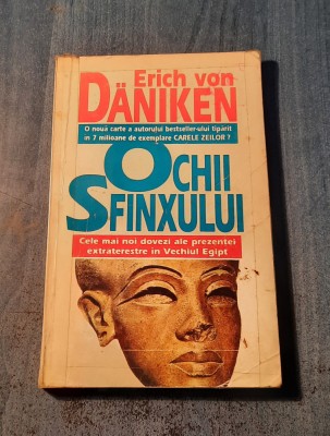 Ochii sfinxului cele mai noi devezi ale prezentei extraterestre Erich Daniken foto