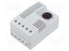 Higrostat STEGO 40-90% RH 0-60&deg;C 120V AC pentru șină DIN SPDT IP20