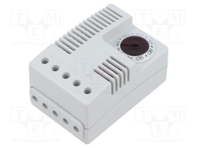 Higrostat STEGO 40-90% RH 0-60&amp;deg;C 120V AC pentru șină DIN SPDT IP20 foto