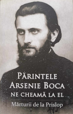 PARINTELE ARSENIE BOCA NE CHEAMA LA EL. MARTURII DE LA PRISLOP-COLECTIV-244577 foto