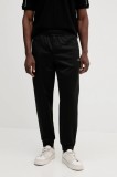 Armani Exchange pantaloni de trening culoarea negru, uni, XM001358 AF16278