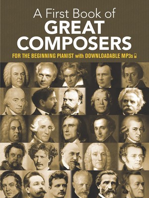 My First Book of Great Composers: 26 Themes by Bach, Beethoven, Mozart and Others in Easy Piano Arrangements foto