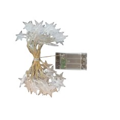 Instalatie LED pentru Craciun, 40 becuri, 5m, plastic, alb