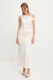 Answear Lab rochie culoarea bej, maxi, mulată