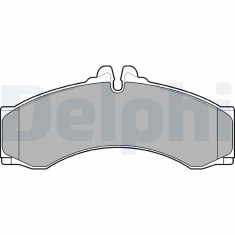 DELPHI LP1046 set placute frana,frana disc