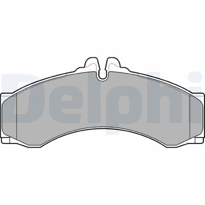 DELPHI LP1046 set placute frana,frana disc foto