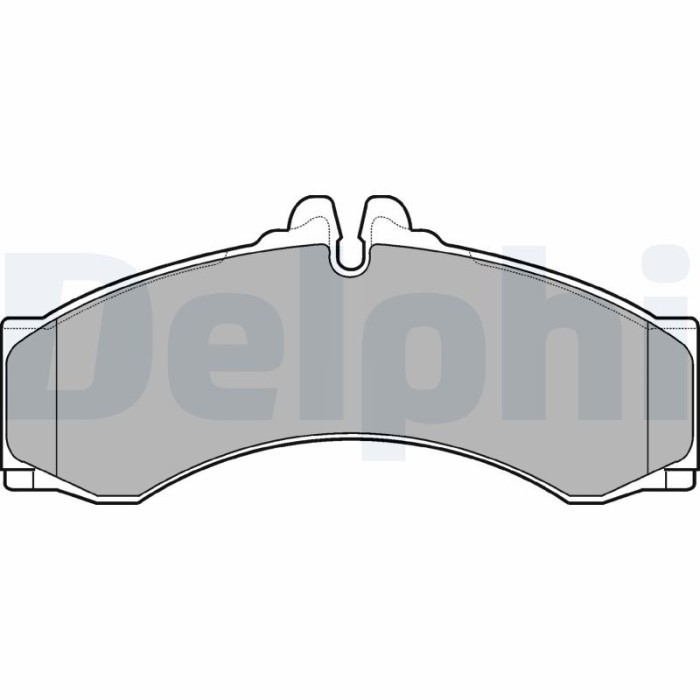 DELPHI LP1046 set placute frana,frana disc