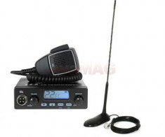 Kit statie radio CB TTi TCB-550 + antena PNI Extra 45 (Negru) foto