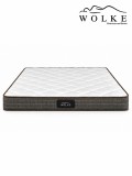 Saltea ortopedica Wolke Bonnell Spring SuperFresh 140x200x20 cm, 17 cm arcuri individuale tip Bonnell Spring, 3 cm spuma poliuretanica, fermitate moal