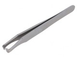 Pensetă de Precizie cu V&acirc;rf Curbat 115mm