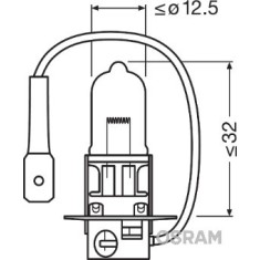 BEC CAMION 24V H3 70 W ORIGINAL OSRAM