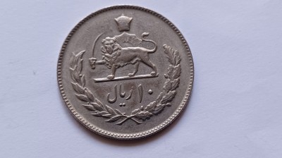 Iran-10 Rials 1975 foto