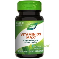 Vitamina D3 Max 5000IU 60cps moi Secom,