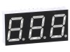 Afișaj LED 7 segmente 14,2mm 0,56 Nr.car: 3 verde 160mcd